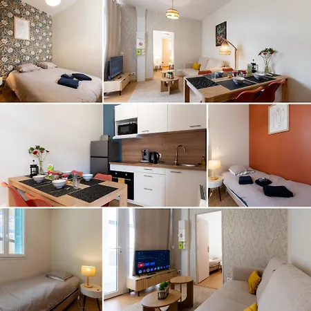 Le Jardin Secret - 9 Min Sanctuaires - Renove & Equipe - Calme Sur Cour - 4 Couchages Апартаменти
